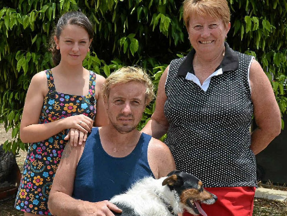Peter Ardrey (front) and his family have been given a Christmas surprise by disability organisation Youngcare. Peter Ardrey (front) and his family have been given a Christmas surprise by disability organisation Youngcare.